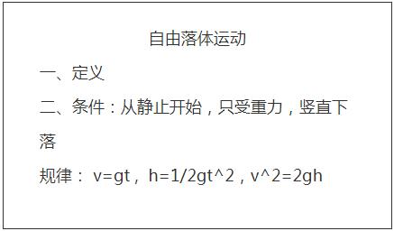 四川教师资格证中学面试：《自由落体运动》教案